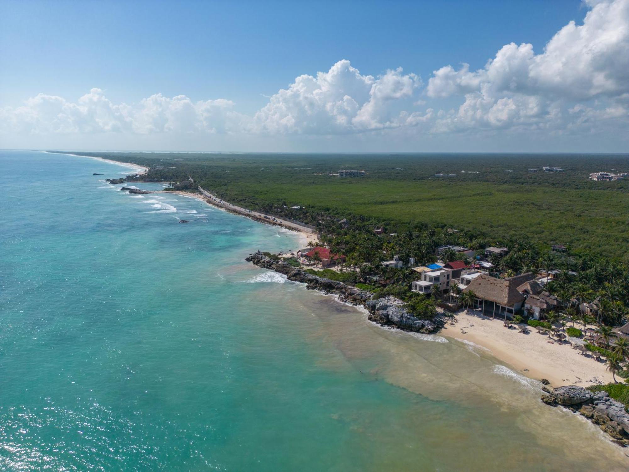Tropicalito Villa On The Beach Tulum Exterior foto